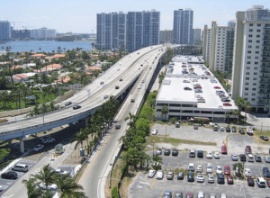 Moving cars in Miami