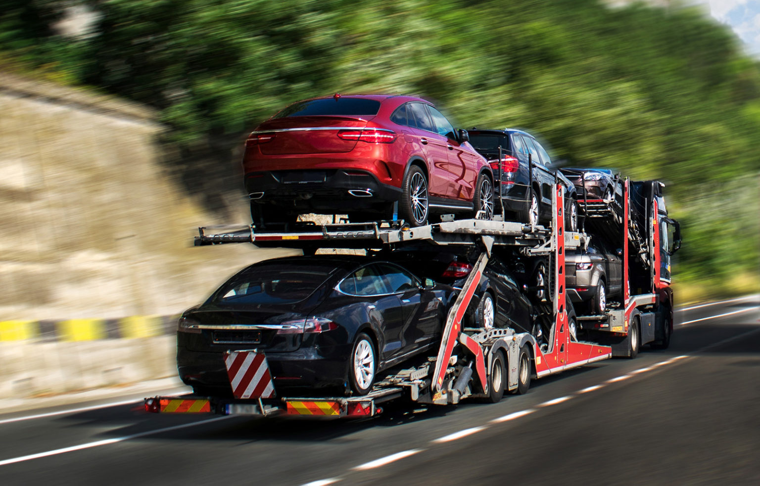 Types Of Auto Transport Trailers Cross Country Car Shipping
